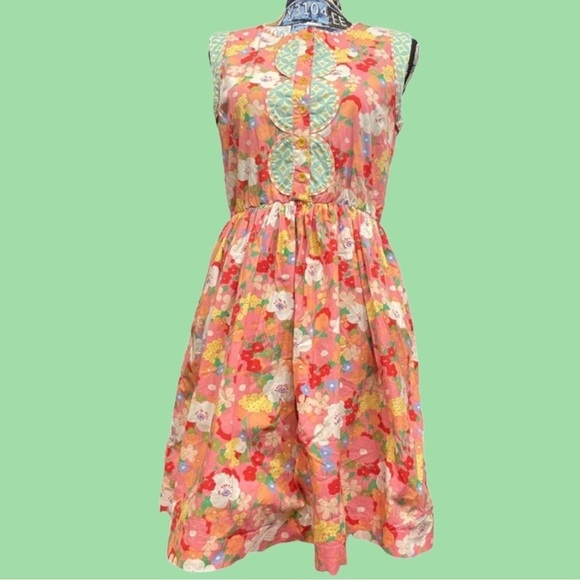 Womens dresses Matilda Jane LEAH Dress Floral A Line Fit Flare Pockets S… - Picture 4 of 8